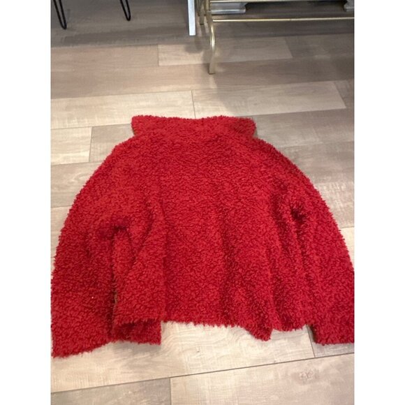 Joseph A. Red Textured Open Front Cardigan Jacket 3X Soft & Cozy Womens NEW - Picture 8 of 8